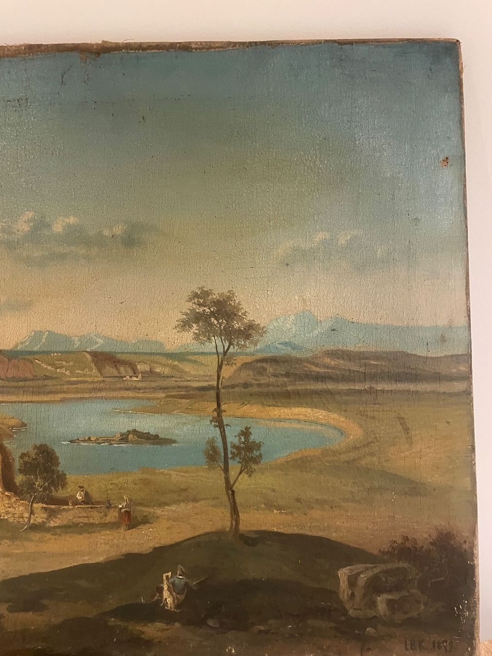Gemälde: Otto Pilny Seltenes Bild Oel auf Leinwand 1879 – Gebraucht aus Volketswil von rubin74 8