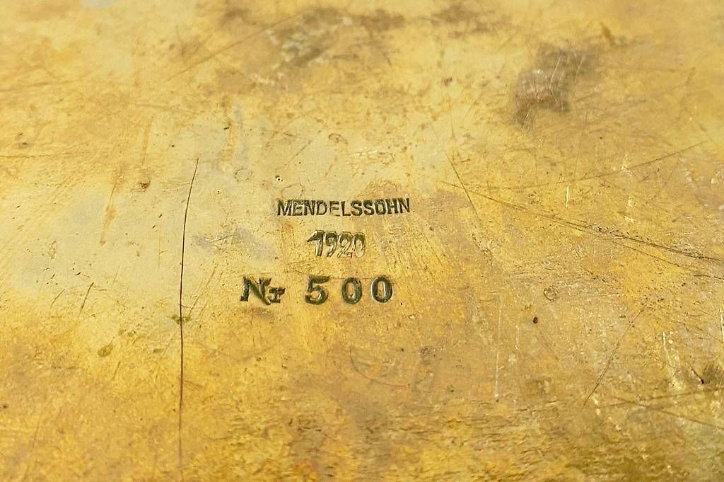Piatti di portata: Messingschale Art Déco von Mendelssohn Messing – Usato da Ballwil venduto da ClassicGallery 5