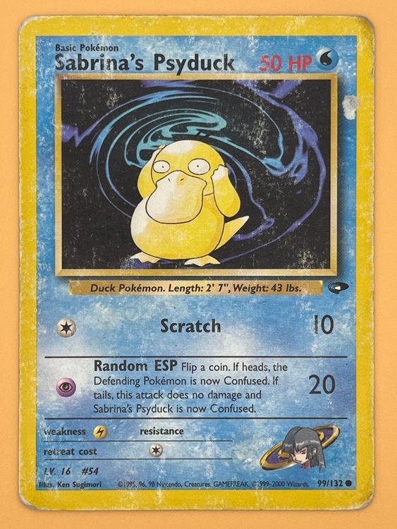 Sabrina's Psyduck 99/132 Pokémon Gym Challenge ab 1.- | Kaufen auf Ricardo