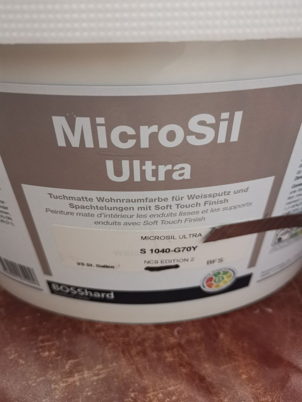 Peintures: Farbe Profi von Bosshard – D'occasion à Goldach par Top-Shops 1