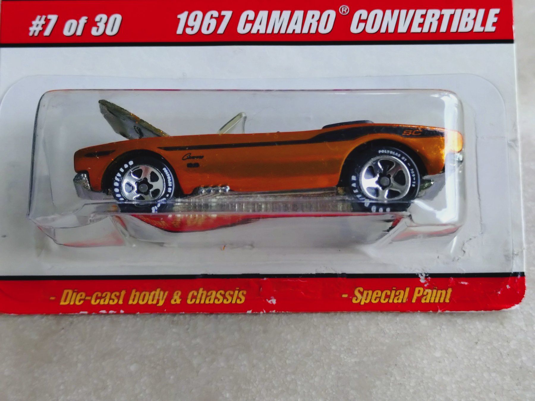 Hot Wheels Modellini d'auto: Hot Wheels Classics Camaro Convertible 2005 – Nuovo e nell'imballaggio originale da Zürich venduto da DiecastDude 1