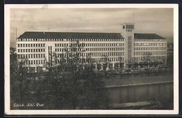 AK Zürich, Sihl-Post, 1930
