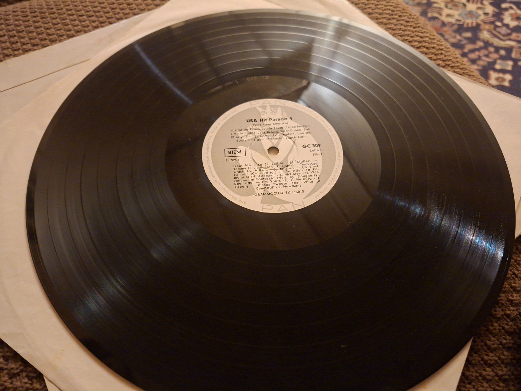 Schallplatten: Rare Rock & Roll LP - USA Hit Parade 4 - Ex Libris – Gebraucht aus Bernex von Wannabehasbeen01 5
