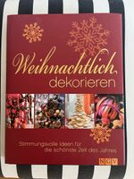 Weihnachtliche Deko Buch