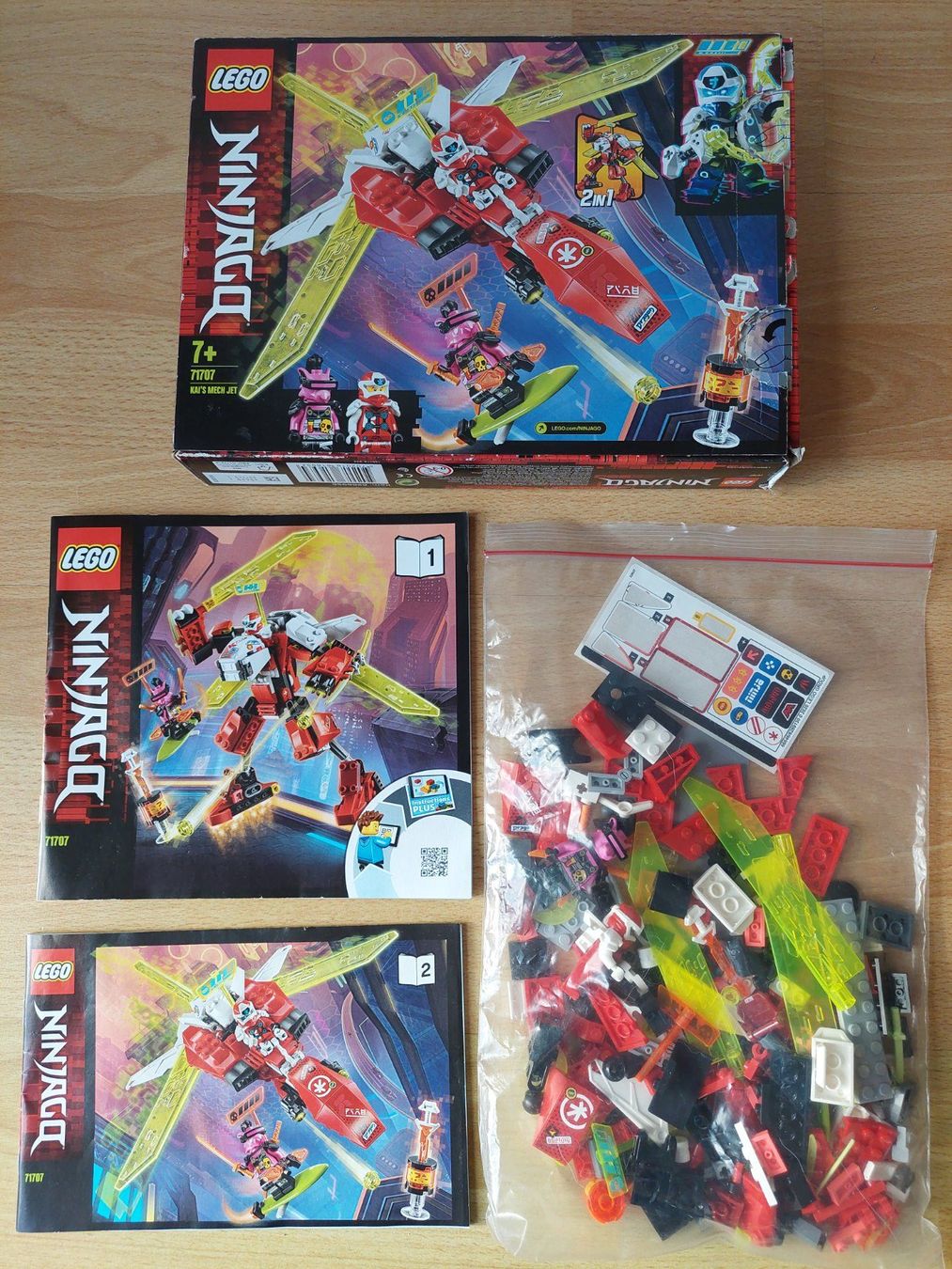 Lego Baukästen: Lego Ninjago 71707 Kai's Mech Jet – Gebraucht aus Magden von jukajo52