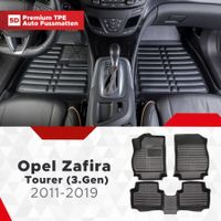 5D Premium Auto Fussmatten für Opel Zafira Tourer 2011-2019