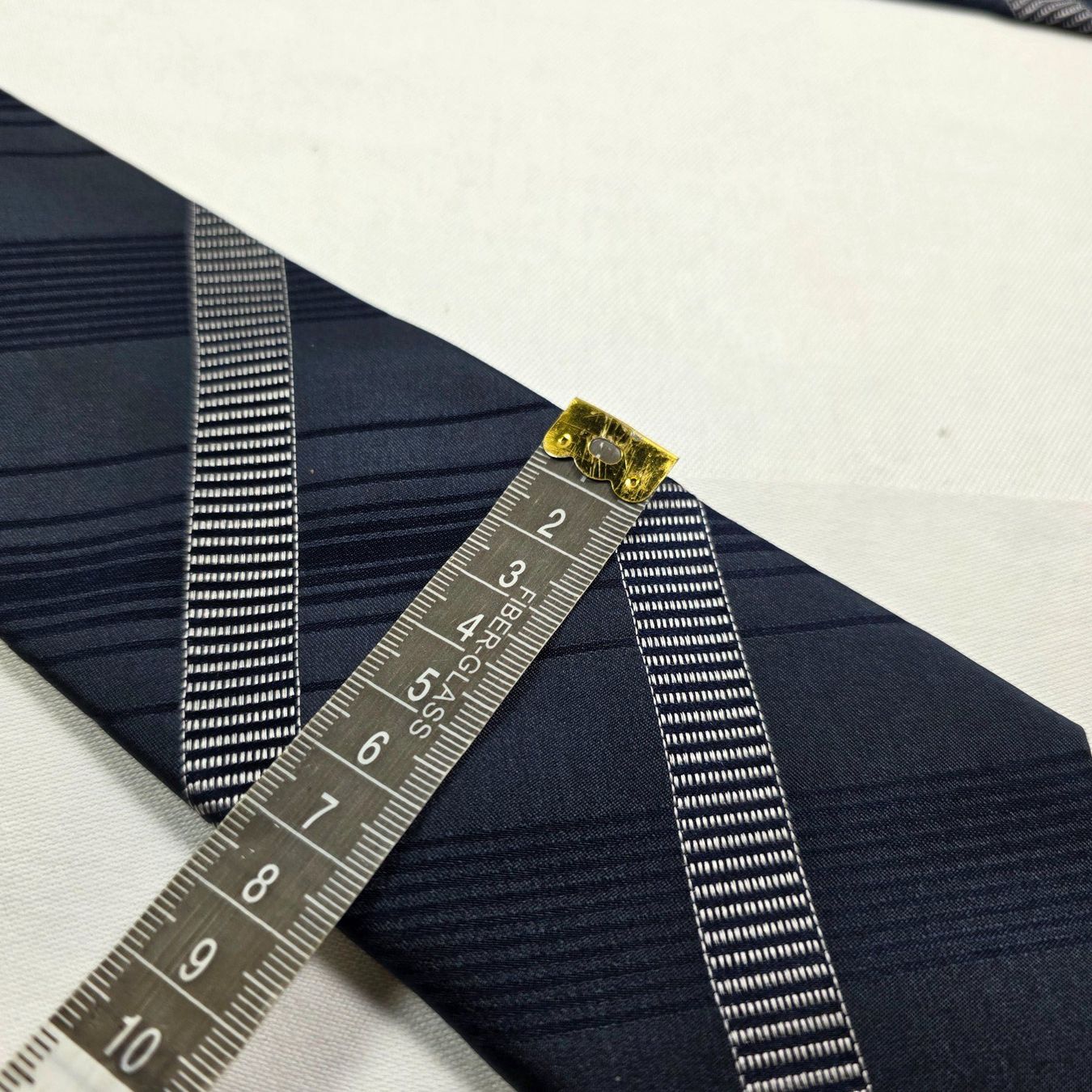 Krawatten: Elegante Herren Krawatte, Dunkelblau Seide – Gebraucht aus Wald ZH von Martin79 5