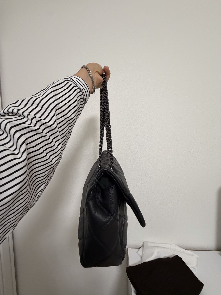 Borse da donna: Schwarze Anna Luchini Schultertasche – Usato da Basel venduto da sid_dem 1