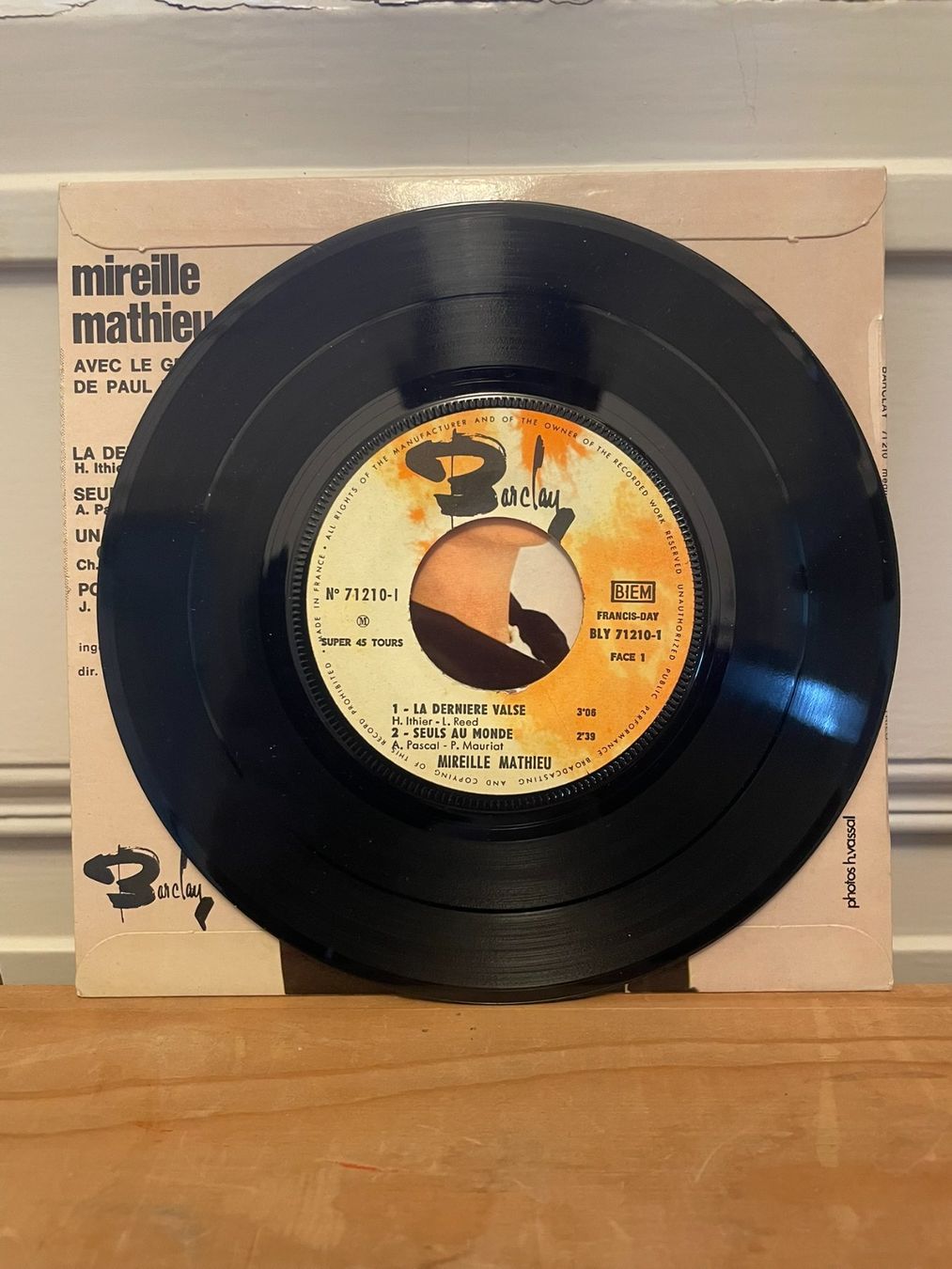 Mireille Mathieu – La Dernière Valse 1967 VG++ (Gebraucht) in Bern für ...