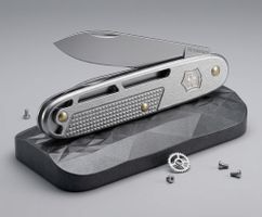 Victorinox Onefold Alox Taschenmesser silver