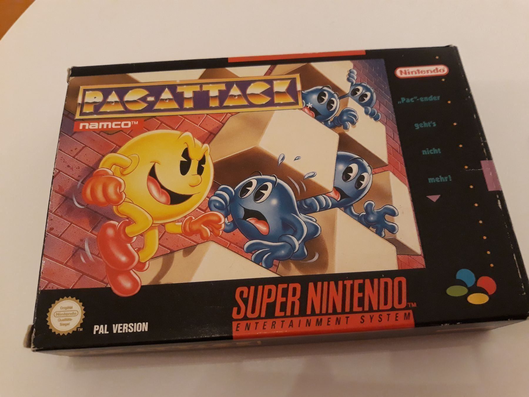 Giochi: Pac Attack Super Nintendo SNES OVP – Usato da Aarau venduto da Kaesekuchen2000 2
