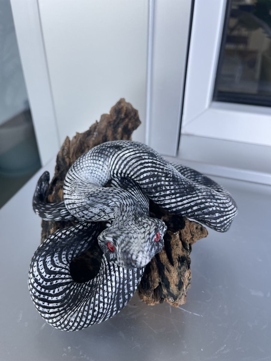 Statuette: Handmade Candle Snake Statue - Perfect Decor! – Nuovo (secondo la descrizione) da Wetzikon ZH venduto da man_7mn7