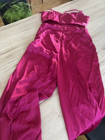 Combinaison Kookai satin fuchsia T36 neuve