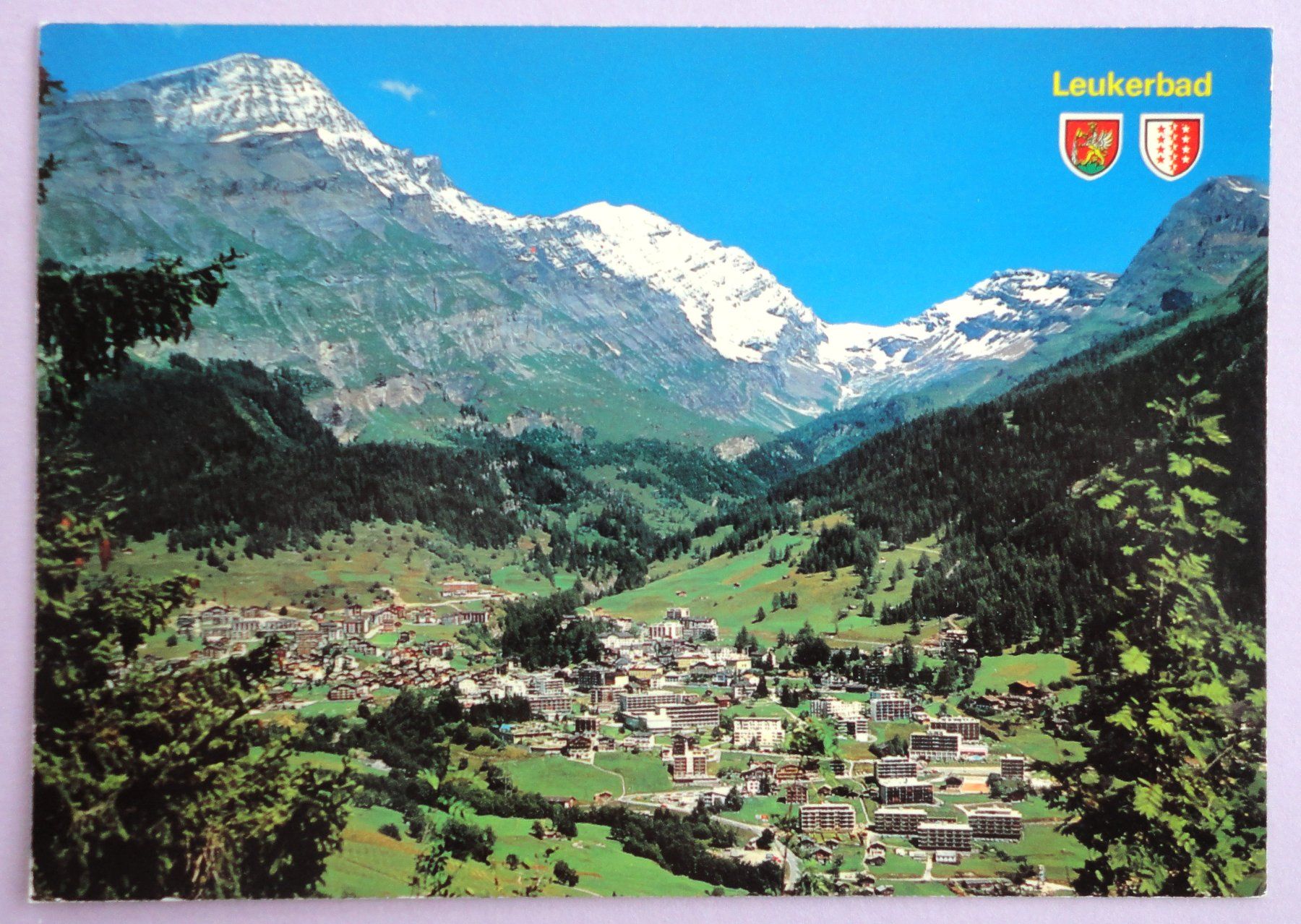 Cartoline postali: Leukerbad 1401 m, Wallis – Usato da Fétigny venduto da Billy2miny