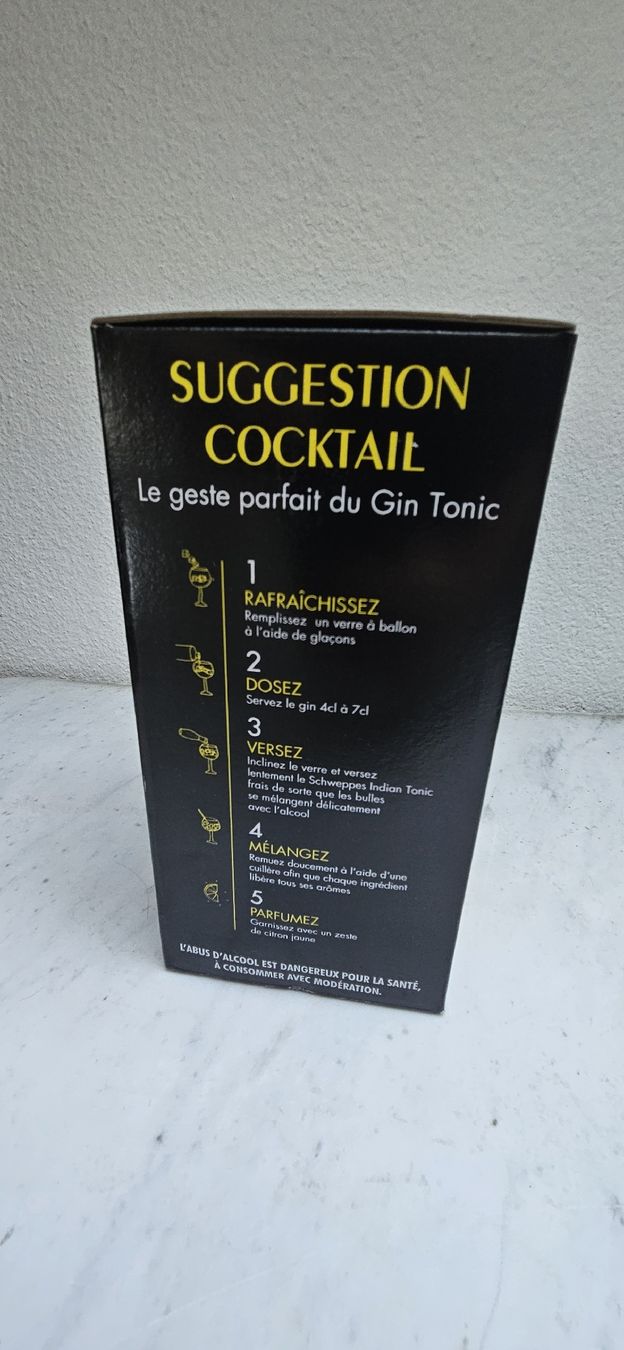 Bicchieri: Schweppes Gin Glas, Cocktailglas, NEU – Nuovo e nell'imballaggio originale da Belp venduto da Ginus85 2