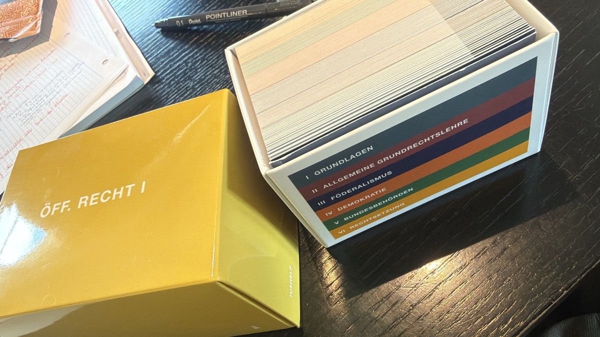 Cartoline: Ius Help Öff. Recht I Karteikarten – Nuovo (secondo la descrizione) da Hombrechtikon venduto da Till.Gregory