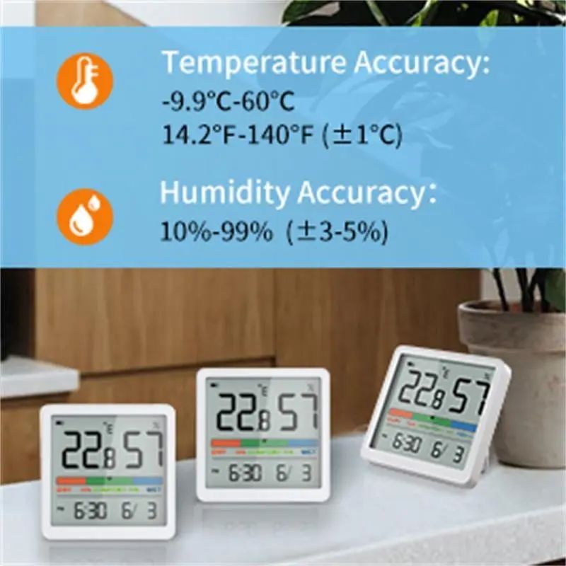 Altro per la casa: Digital Hygrometer Innentemperatur Luftfeuchtigkeitsmesser – Nuovo e nell'imballaggio originale da Genève venduto da Top-Trend 1