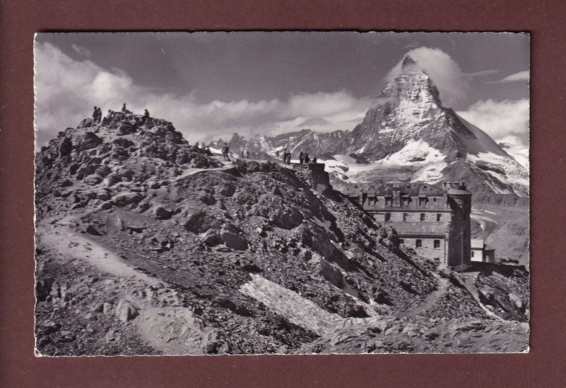 Cartoline postali: GORNERGRAT - Matterhorn - 1964 – Usato da Pully venduto da nicecards-shop