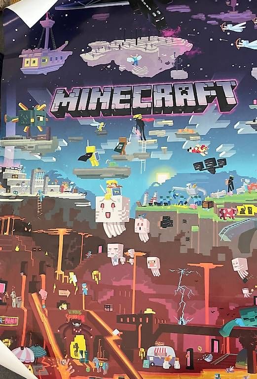 Foto & Immagini: Affiche/ poster Minecraft – Nuovo (secondo la descrizione) da Monthey venduto da ant_xv25