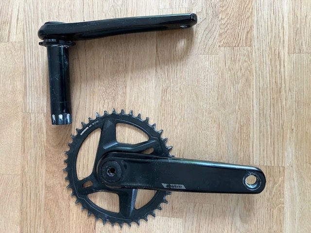 Sram Pezzi di ricambio: Kurbelgarnitur SRAM RIVAL mit Quark Powermeter – Usato da Stein AG venduto da samse999
