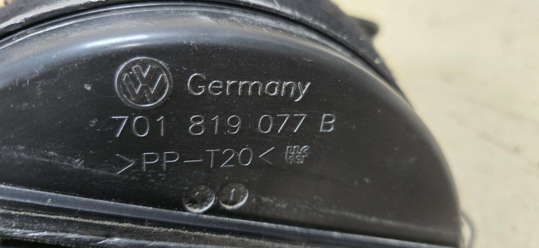Volkswagen Tutti pezzi di ricambio auto: VW T4 Pollenfilter Innenraumfilter Pollenfiltergehäuse – Usato da Schaffhausen venduto da Parg86 5