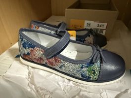 Mädchen Leder Halbschuhe von Lasocki Gr 34 - Fabrikneu
