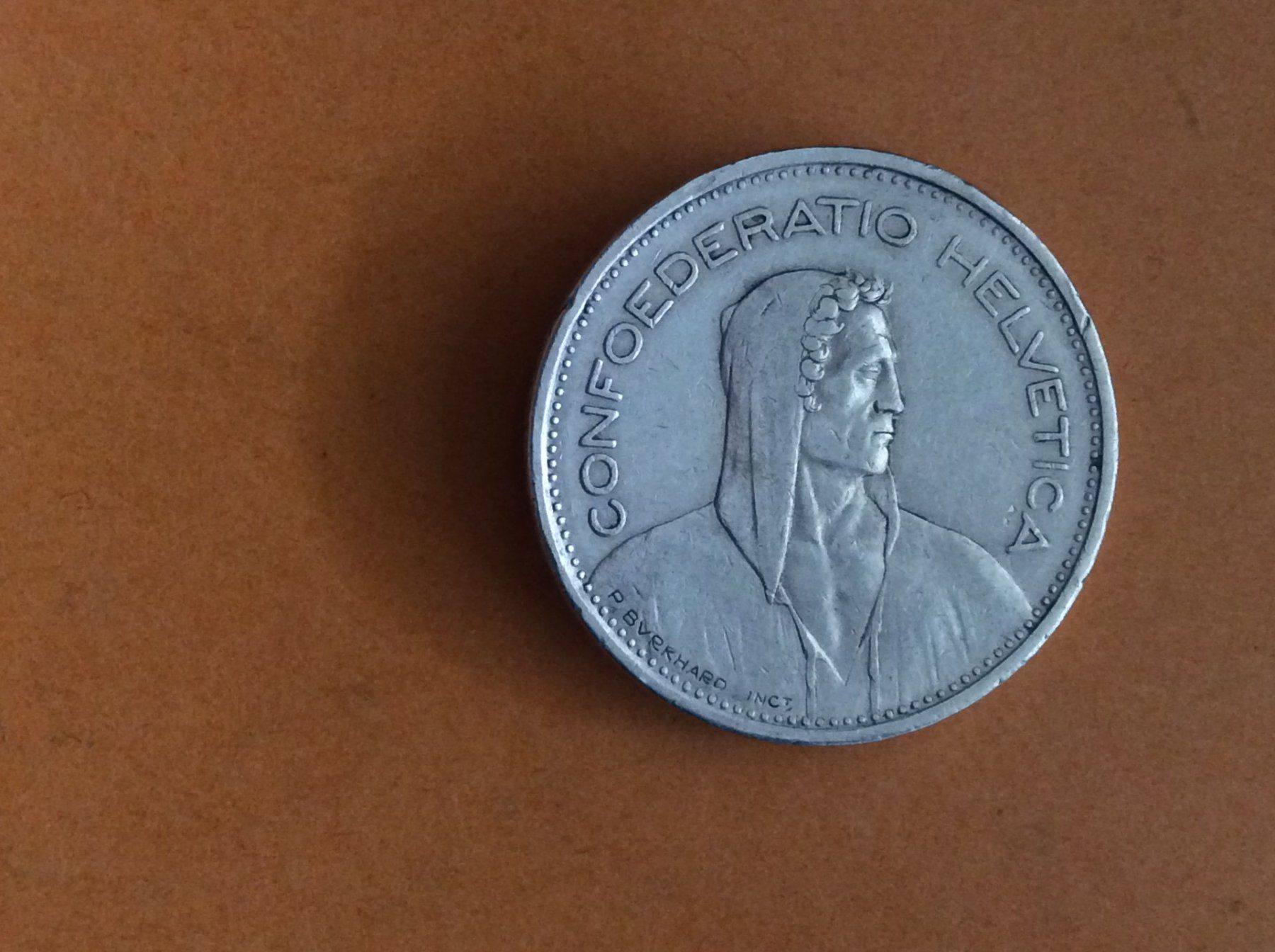 Alle Münzen: 5 francs  1950  Jolie – Gebraucht aus Genève von pie_fh2d 1