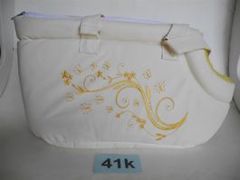 Hundetragetasche "Liebling"gelb, Nr. 41k