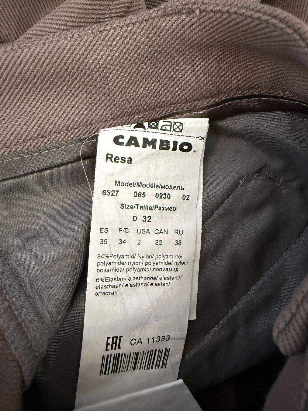 Cambio Pantaloni: Cambio Damenhose Gr. 32 – Nuovo (secondo la descrizione) da Frauenfeld venduto da LIL_NA 8