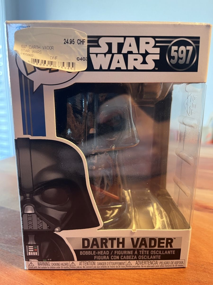 Funko Figuren: Darth Vader Funko Pop – Gebraucht aus Zürich von rbjodye