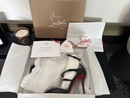 Originale Christian Louboutin Milena Pumps Leder Grösse 36