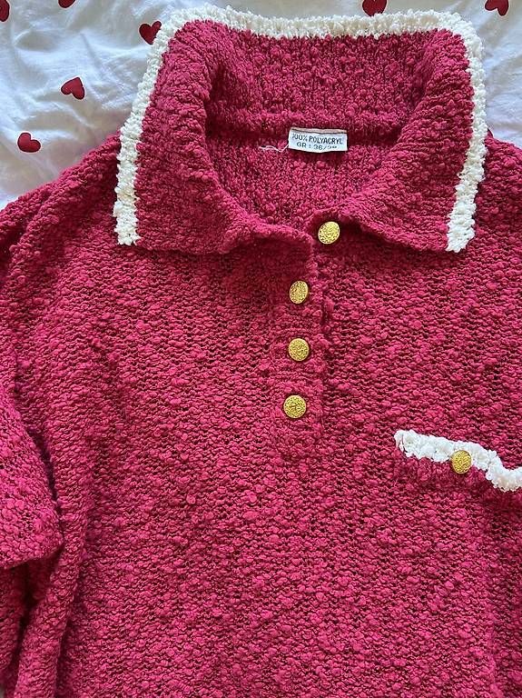 Pullover & Sweatshirts: ROSA BOUCLE POLO-PULLOVER – Gebraucht aus Zürich von cla_l2t2 2