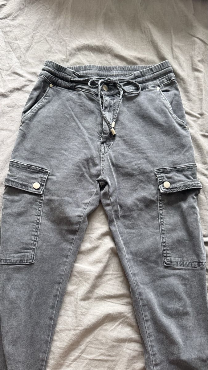 Pantaloni: Cargo Hose Grösse M grau Damen – Nuovo (secondo la descrizione) da Landquart venduto da Happyhippo42 5