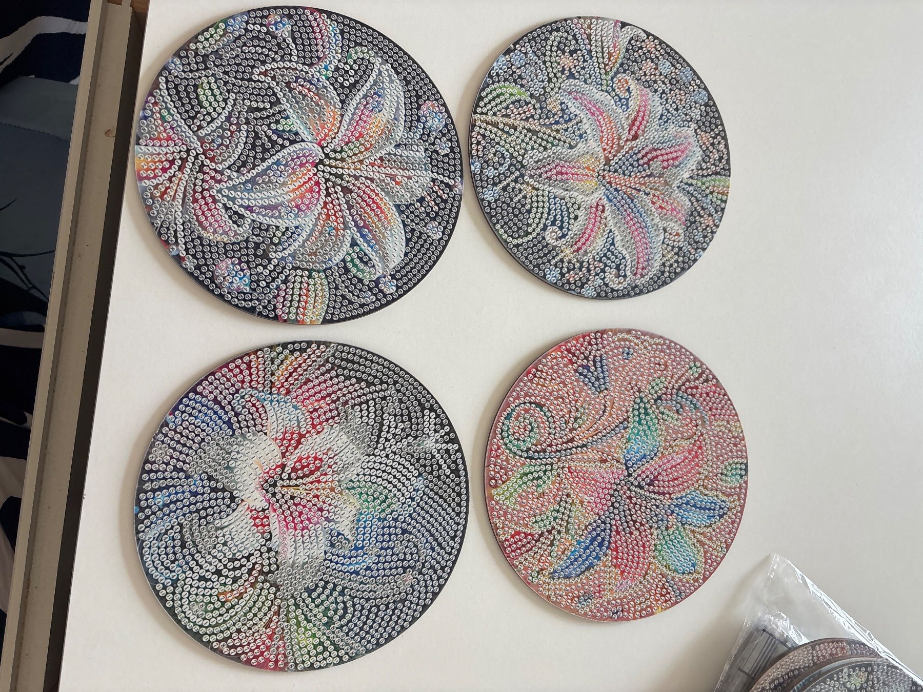 Kit bricolage: Untersetzer Diamond Painting Blume – Nuovo (secondo la descrizione) da Amriswil venduto da SCHLOSSGEISTLI