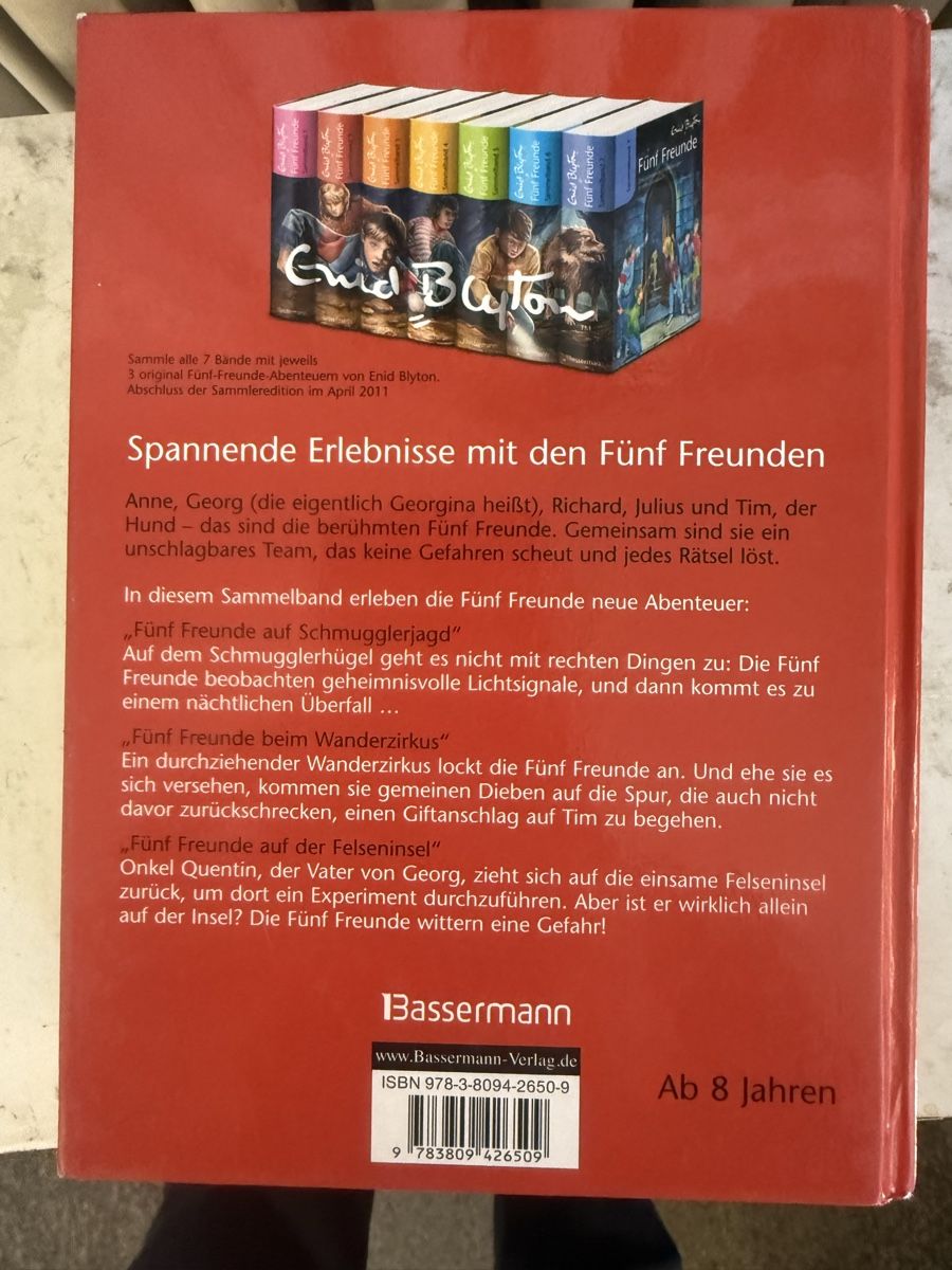 Libri: Fünf Freunde Sammelband 2 – Usato da Dietikon venduto da Buchantiqdietikon 1