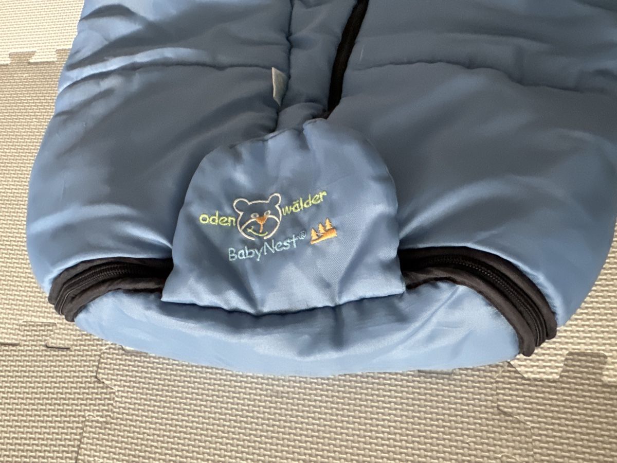 Odenwälder Sacchi a pelo: Winterfusssack Odenwälder BabyNest blau – Usato da Zürich venduto da Petrui 1