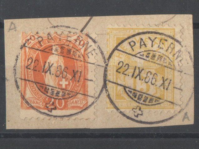 Tous les timbres: Abart – D'occasion à Echichens par Topfila