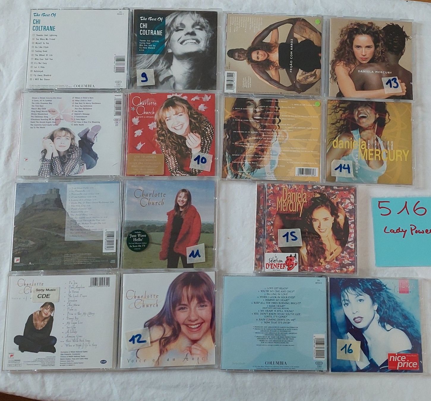 CD: 58 CD Lady Power, auch Einzelne möglich – Usato da Uitikon Waldegg venduto da Smeragol 2