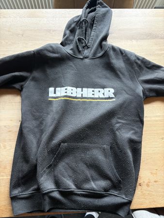 Liebherr Hoodie, Schwarz, Grösse L