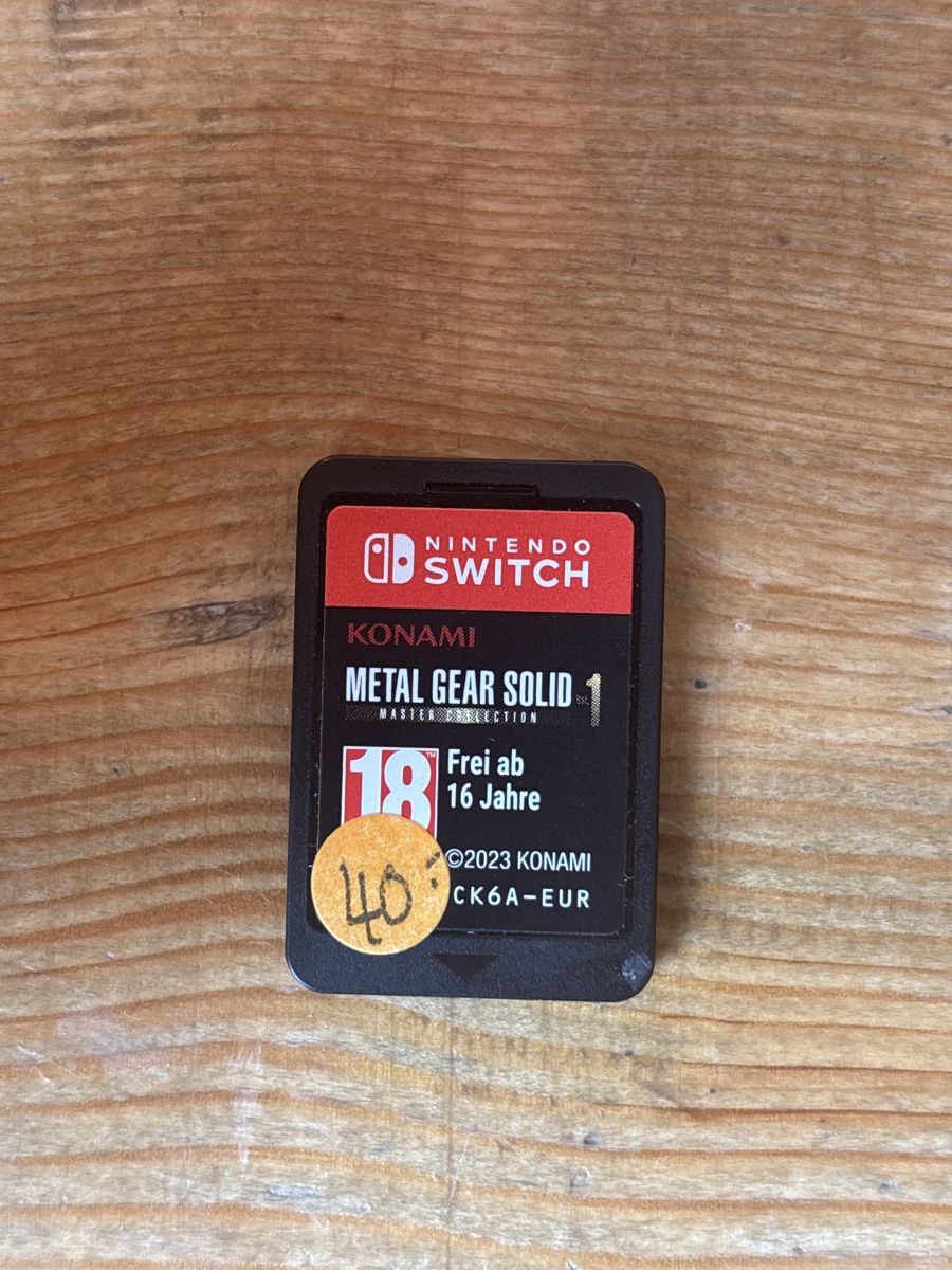 Nintendo Giochi: Metal Gear Solid 1 - Nintendo Switch - Top Zustand! – Usato da Zürich venduto da hiddentreasures_zh