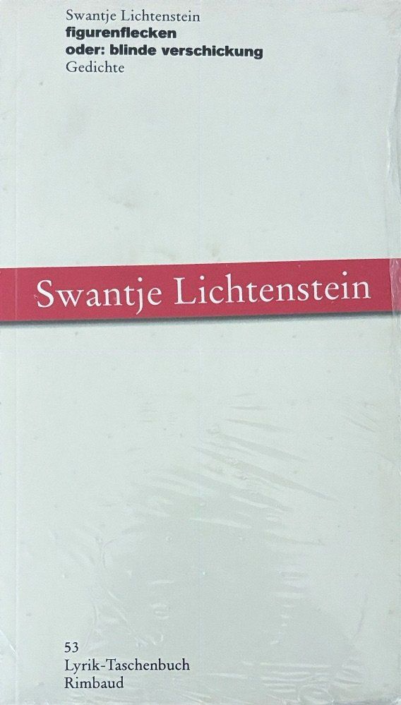 Livres: Lichtenstein Swantje, Figurenflecken oder blinde Verschickun – Neuf (Voir description) à Sarnen par Livres