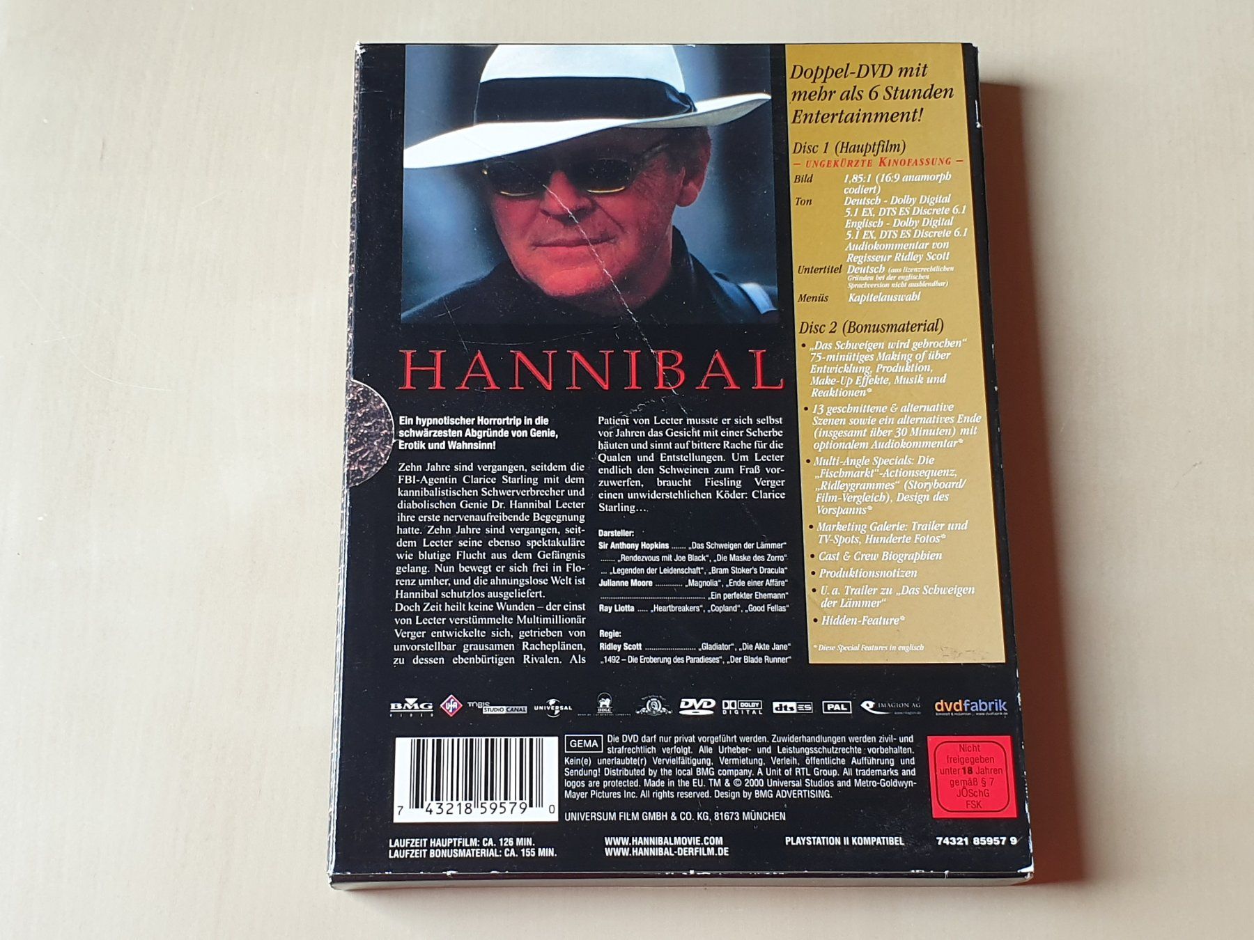 Alle DVDs: Hannibal limited Edition – Gebraucht aus Stansstad von collectorsshop 1