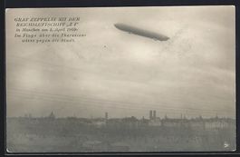 München, Graf Zeppelin mit dem Reichslu