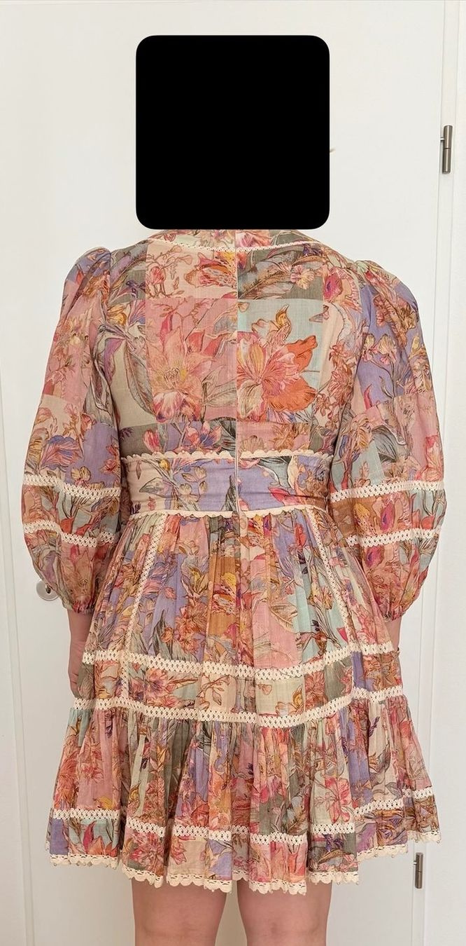 Zimmermann Vestiti: Zimmermann Cira Lantern Kleid Gr. 2 Top – Usato da schindellegi venduto da obi-kenobi 3