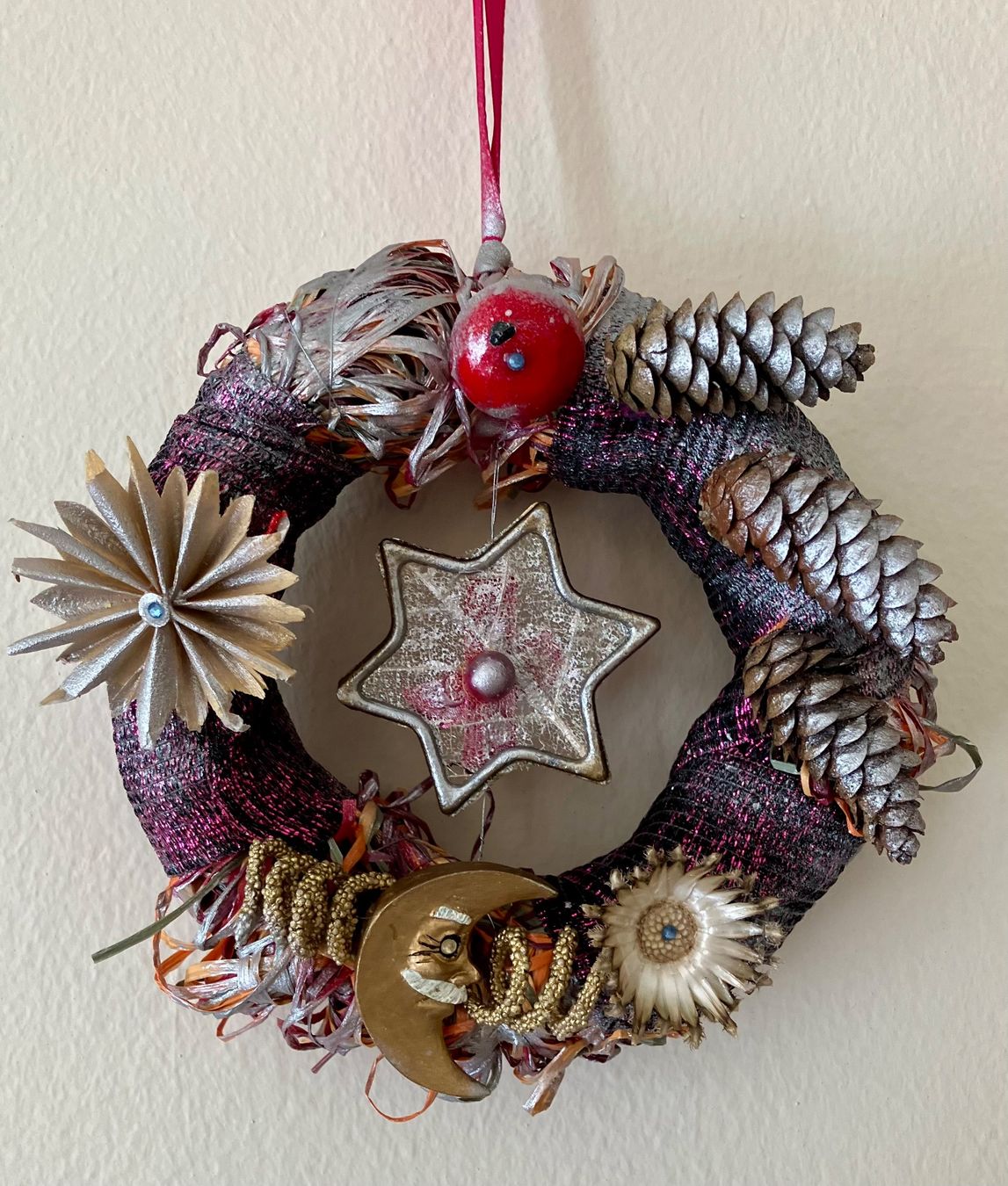 Tutte le decorazioni: Kleiner Weihnachtskranz- Unikat (neu) – Nuovo (secondo la descrizione) da Solothurn venduto da Carry-11