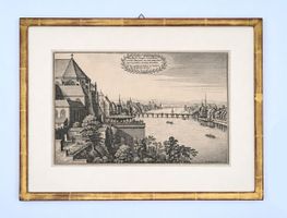 Kupferstich Münster Basel