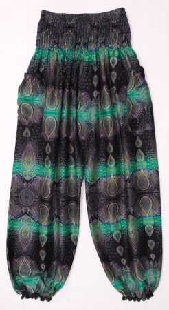Luftige Pumphose bequeme Pluderhose Hose aus Viskose