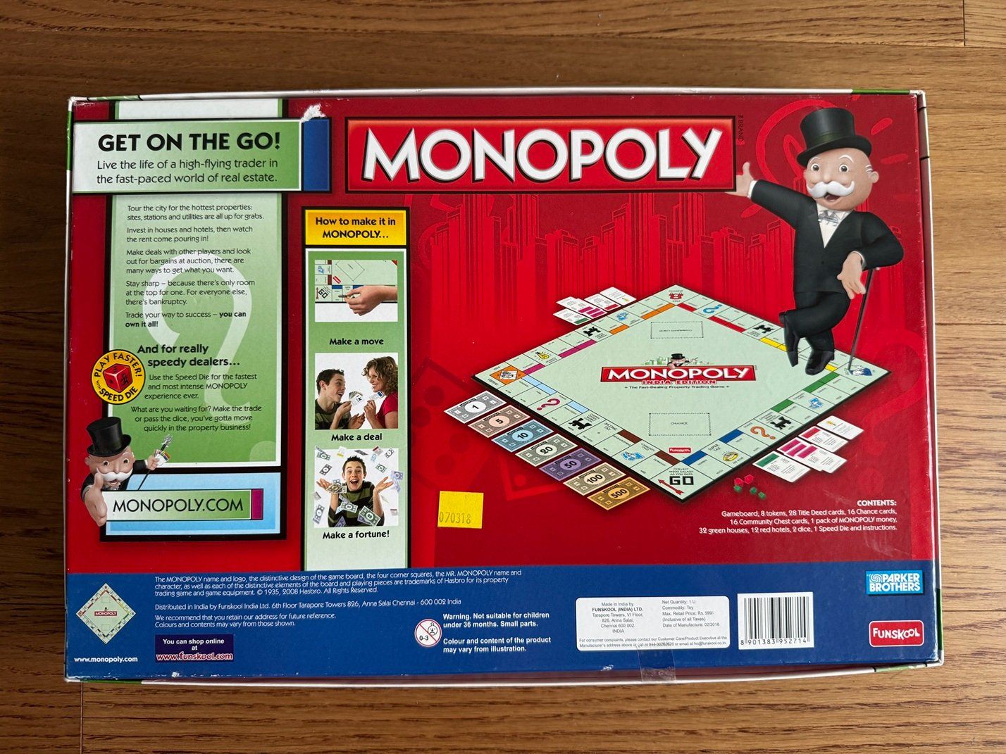 Spiele: Monopoly: India Edition 8+ – Neu (gemäss Beschreibung) aus Horgen von Feli39 1