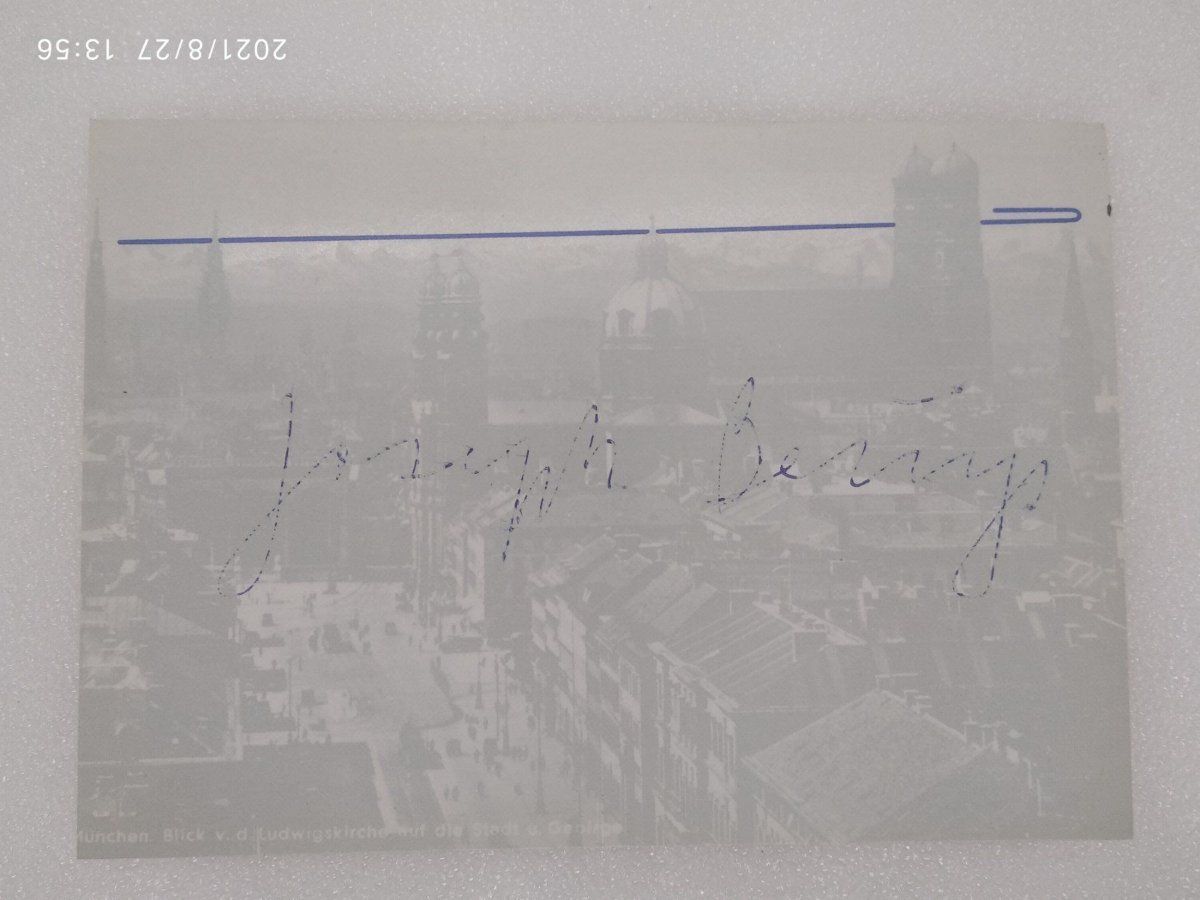 Autographes: JOSEPH BEUYS - EURASIENSTAB – D'occasion à Goldach par Gaip 6