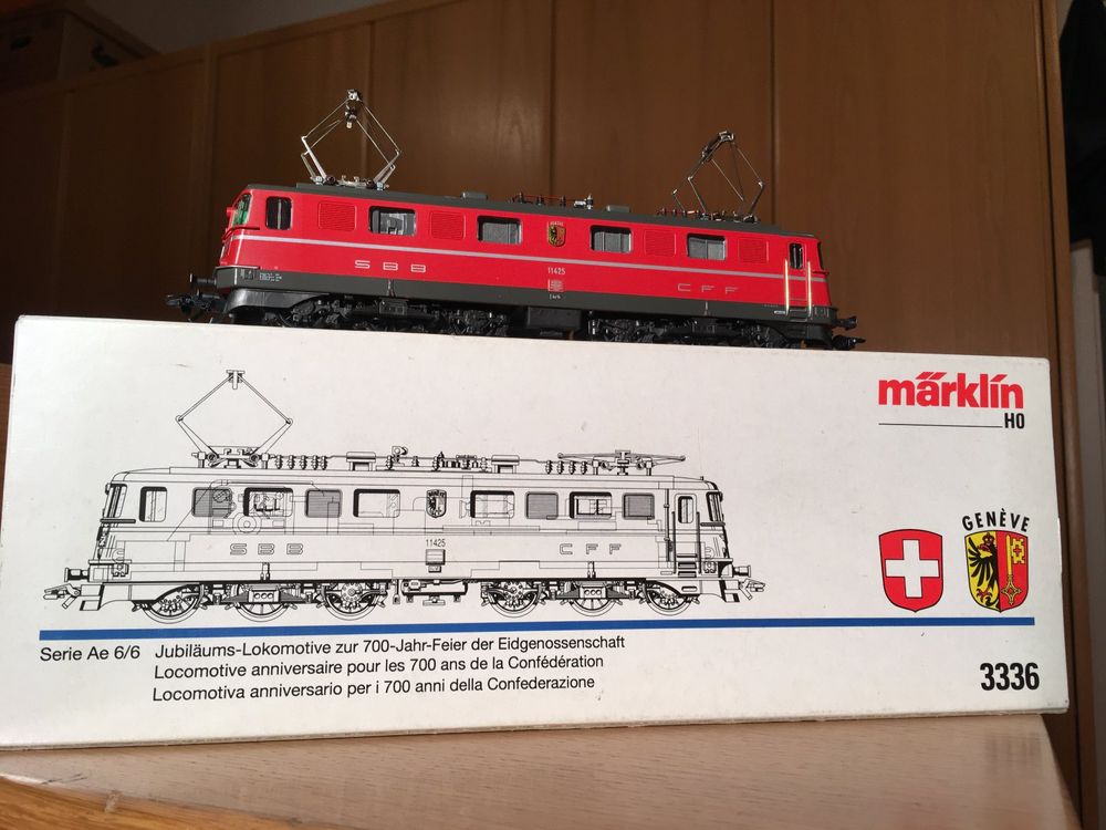 Märklin HO 3336 Ae 6/6 Jubiläumslok 700-Jahre Schweiz | Kaufen auf Ricardo